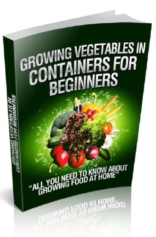 Product picture Growing Vegetables In Containers For Beginners